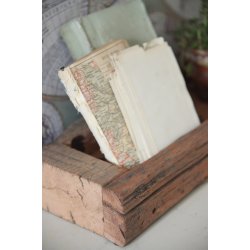 Jeanne d�Arc Living bakke af tr� rustik 30 cm med bog - Tinashjem